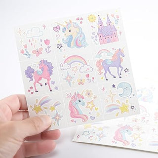 Unicorn Magical Tattoos Girls (108 Pcs)