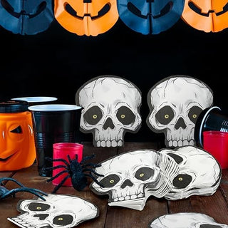 Skull Paper Napkins (100 Pcs)