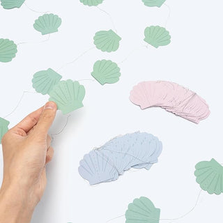 Pastel Seashell Garland (6 Pcs)