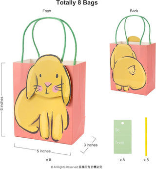 Bunnie Goodie Gift Party Bags (8pcs)