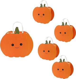 Pumpkin Fall Party Gift Bags (4pcs)