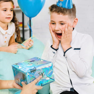 Iridescent Foil Sea Creature Gift Wrap (32.80 ft)