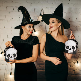 Monster Bash Skeleton Skull Gift Bags (8 Pcs)