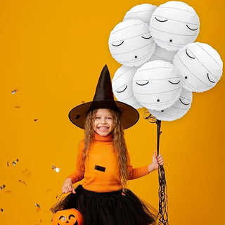 Mummy Balloons Halloween Party Decorations (8 Pcs)