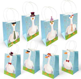 Silly Goose Gift Bags (8 Pcs)