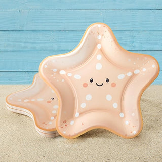 Starfish Disposable Paper Plates (24 Pcs)