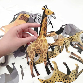 Safari Jungle Zoo Animal Party Decorations Banner (2 Pcs)