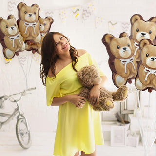 Big Teddy Bear Balloons (8 Pcs)