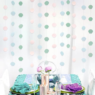 Pastel Seashell Garland (6 Pcs)