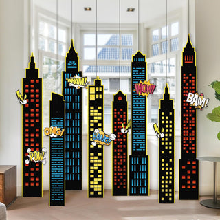 Superhero Party Decorations Photo Booth Backdrop