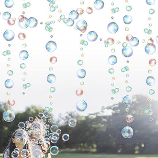 Colorful Flat Bubble Garlands (4pcs)