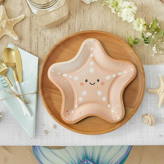 Starfish Disposable Paper Plates (24 Pcs)