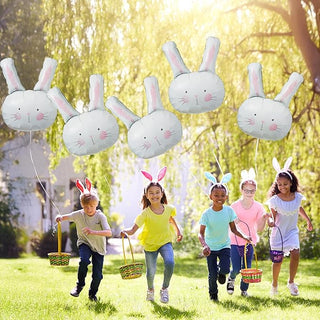 Bunny Balloons Some Bunny is One Kids Birthday Party Supplies 8Pcs