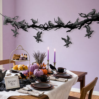 glitter Halloween decorations
glitter crow decorations
raven garland
crow banner
spooky garland
gothic garland
Halloween backdrop decorations
horror theme party
dark party decorations
haunted Halloween decor
Halloween photo booth backdrop
creepy Halloween decorations
alternative Halloween decor