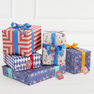 Carnival Circus Gift Wrapping Paper (12pcs)