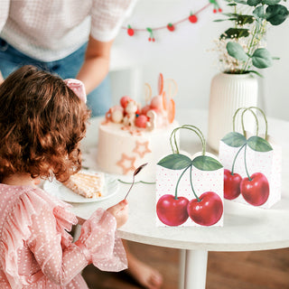 Cherry Party Bags 8pcs
