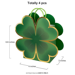 Clover Gift Bags 4pcs