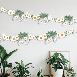 Daisy Flower Banner Groovy Party Decorations (3pcs)