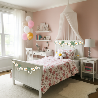 Daisy Flower Banner Groovy Party Decorations (3pcs)