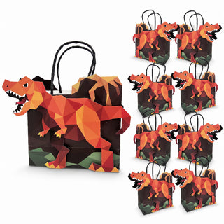 Dinosaur Party Favor Bags, Dino Goodie Bags, Dinosaur Party Decorations, Jurassic Gift Bag Candy Treat Bags