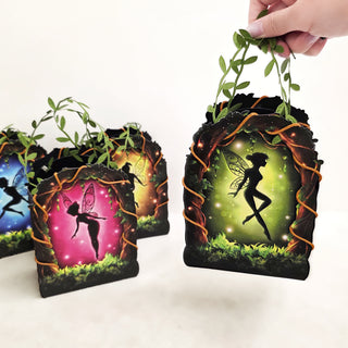 Enchanted Fairy Party Favor Bags, Goodie Treat Bag, Candy Bags, Fairy Birthday Party