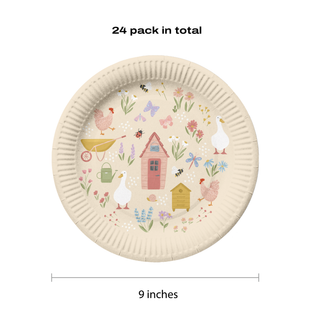 Gardan Party Paper Plates (24 Pcs) 2