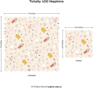 Garden Goose Napkins (Pack of 50)
