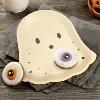 Ghost Shaped Paper Plates (24pc)