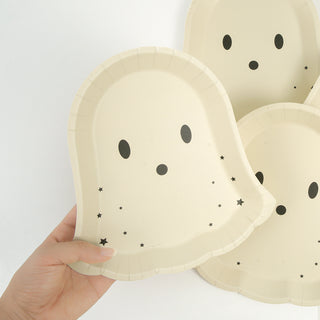 Ghost Shaped Paper Plates (24pc)