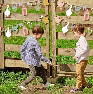 Goose Flower Tea Party Decorations 2pcs