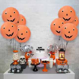 Halloween Pumpkin Balloons (8pcs)