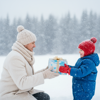 Iridescent Snowflake Wrapping Paper 6pcs