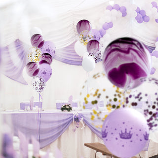 Lavender Balloon Princess Set (44 pcs)