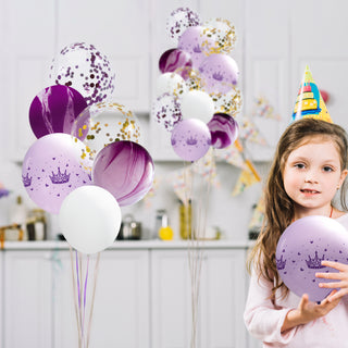 Lavender Balloon Princess Set (44 pcs)