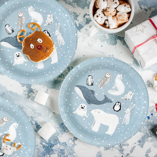 Winter Friends Paper Plates (24pcs) 2