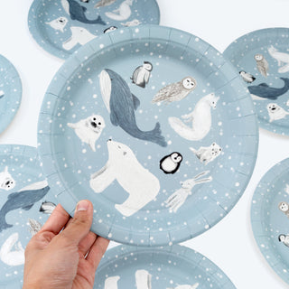 Winter Friends Paper Plates (24pcs) 4