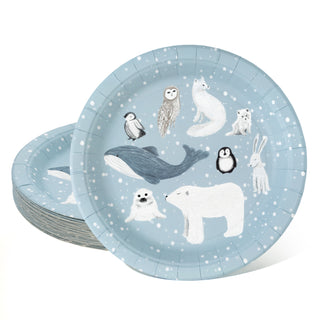 Winter Friends Paper Plates (24pcs) 1