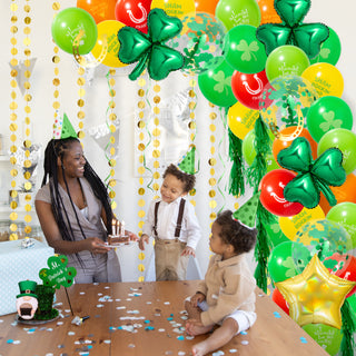 St Patrick’s Day Balloons and Garland Kit (36pcs)