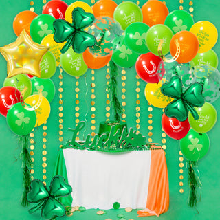 St Patrick’s Day Balloons and Garland Kit (36pcs)