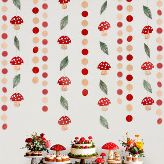 mushroom garland
mushroom banner
mushroom decor
mushroom decorations
mushroom party
mushroom banner
forest decor
woodland decor
fairy decor
cottagecore decor
nature decor
whimsical decor
garden decor
forest party
fairy garland