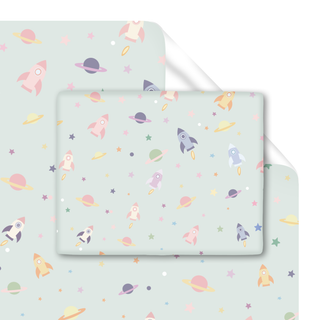Outer Space Gift Wrapping Paper (12 sheets)