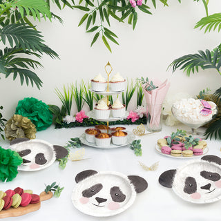 Panda Paper Plates (24pcs)