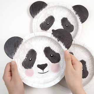 Panda Paper Plates (24pcs)