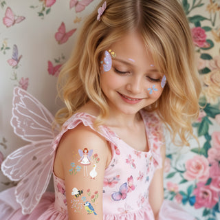 108pcs garden fairy temporary tattoos
fairy floral butterfly temporary tattoos
woodland fairy party favors
garden fairy party supplies
fairy wing temporary tattoos
butterfly floral party favors
fairy birthday goodie bag fillers
garden party temporary tattoos
woodland fairy stickers for kids
fairy themed birthday party favors
garden tea party favors
fairy baby shower party favors
fairy bridal shower decorations
fairy classroom party supplies
farm party favor stickers
Silly Goose party favors
floral fairy par