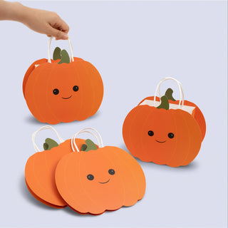 Pumpkin Party Bags (8pcs)