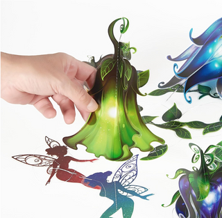Enchanted Forest Fairy Garland (16 Pcs)