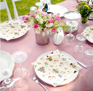 Fairy Flower Napkins (50 Pcs)