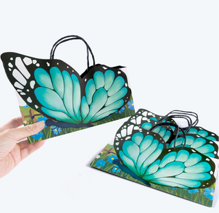 Blue Butterfly Fairy Bags (4 Pcs)