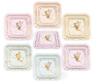 Fairy Pastel Plates (Pack of 48)