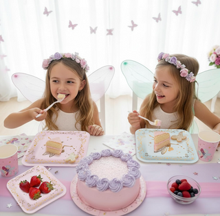 Fairy Pastel Plates (Pack of 48)